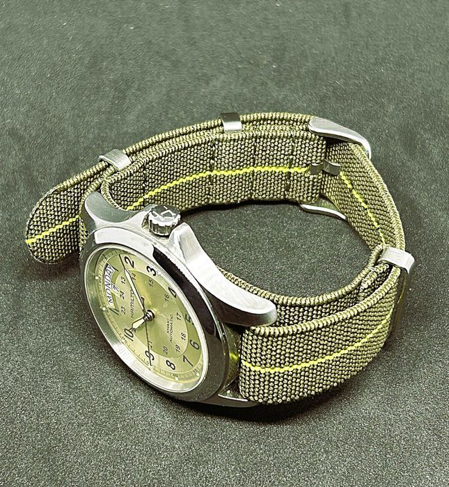 hamilton khaki automatic day-date h644550 full set