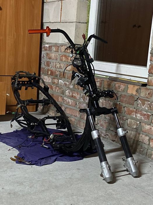 Рама Yamaha Aerox Mbk 2001 на документах