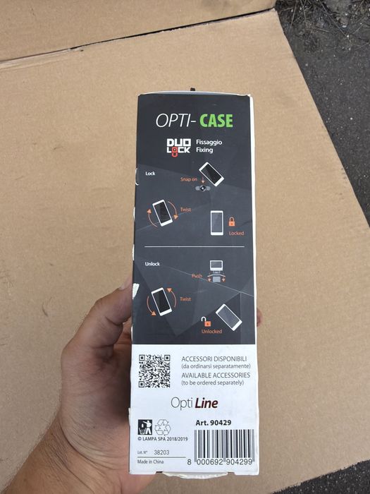 Opti-Case uchwyt na telefon motocyklowy Komplet