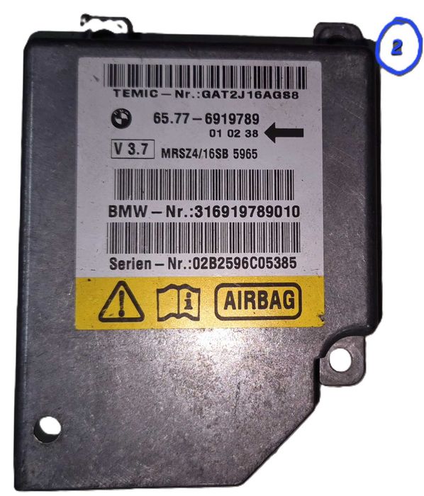 Centralina airbag bmw E38/E39