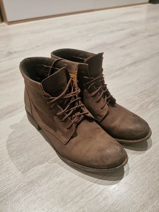 Skórzane półbuty, trapery, kozaki r. 38 Davos Gomma