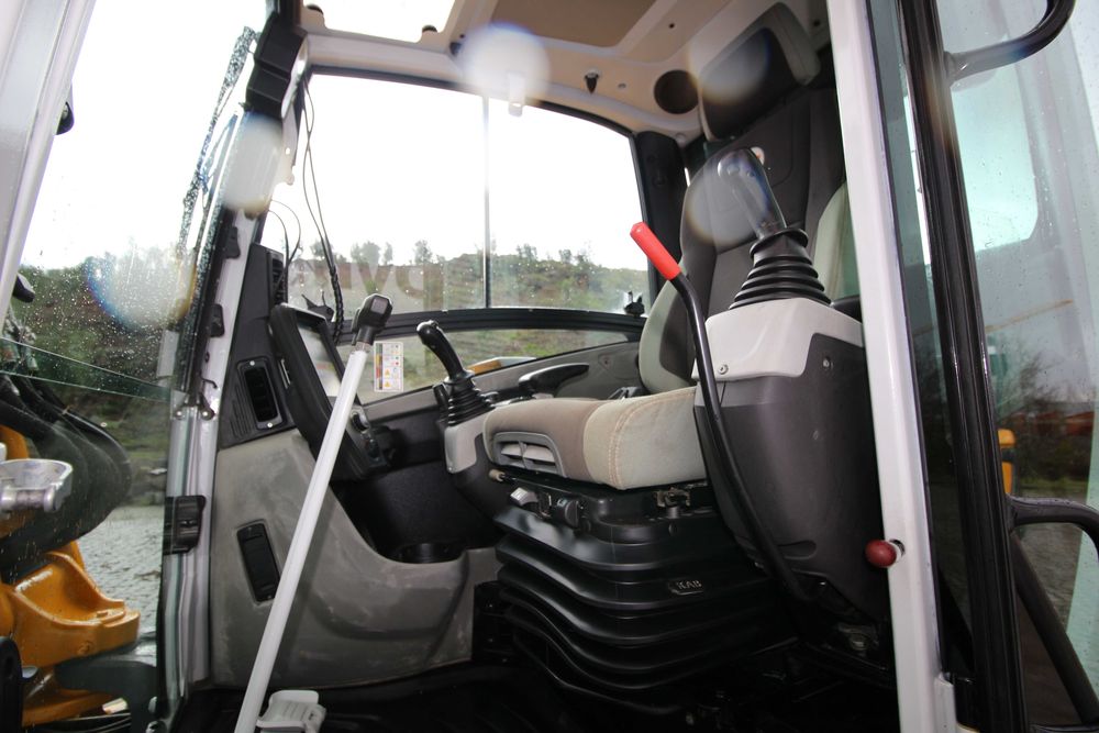 Mini Giratória Wacker Neuson ET 65 Balde Limpeza Hidráulico luzes 360