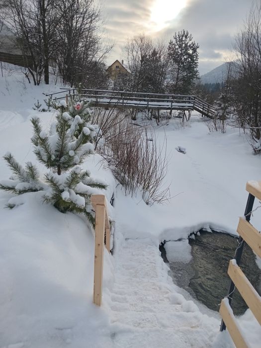 Окремий будиночок з карпатським Чаном..Славсько,Волосянка,Захар Беркут