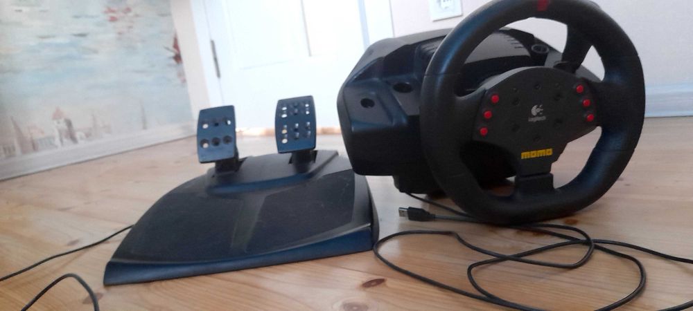 ІГРОВИЙ РУЛЬ Momo logitech