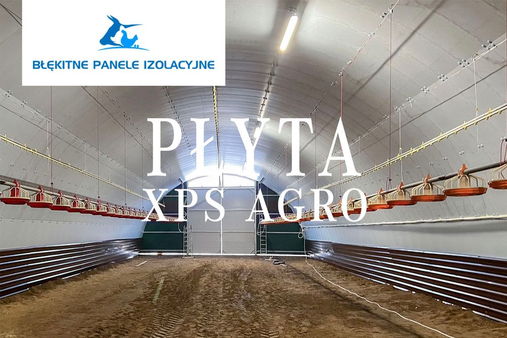 Płyty Dociepleniowe do Hal Tunelowych Łukowych Wiat Styrodur XPS AGRO