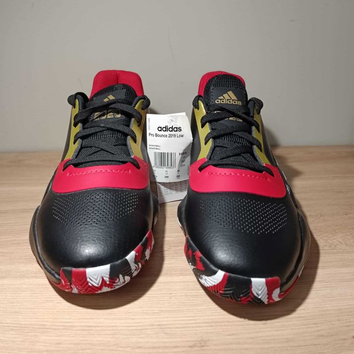 Adidas Pro Bounce 2019 Low r. 46 (29,5 cm) EG2818 CBlack/Ftwwht/Scarle