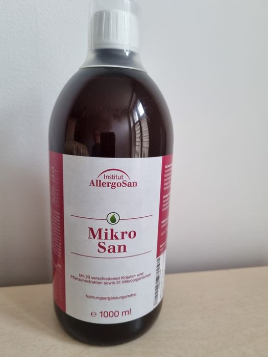 Nowy probiotyk w płynie, MikroSan, postniotyk 1000ml, 1 l