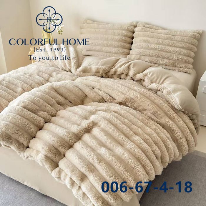 Хіт! Плюшева преміальна постіль “Шиншила КРОЛИК” велюровая постель