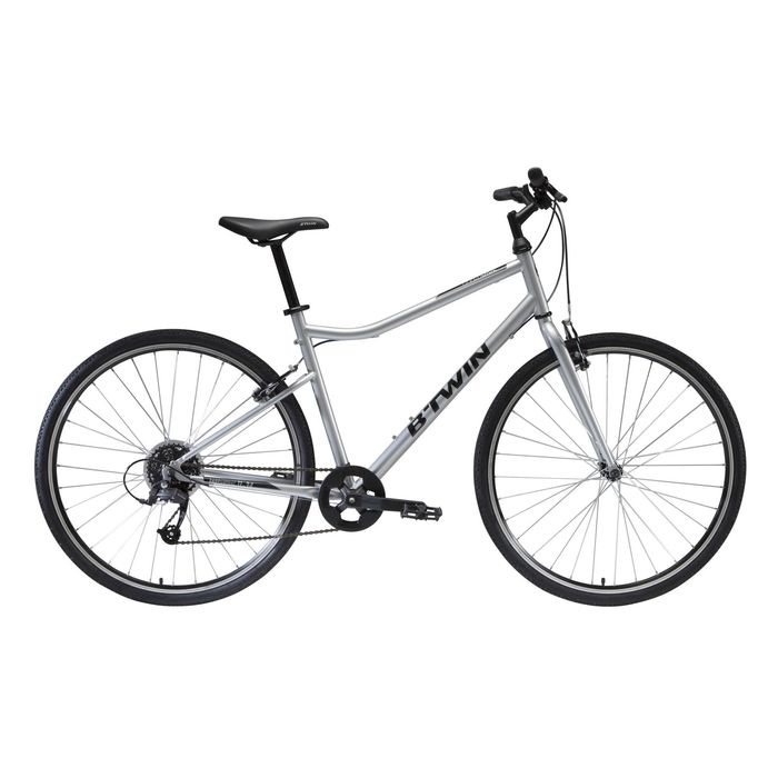 BICICLETA DE TREKKING RIVERSIDE 120 CINZENTO METALIZADO
