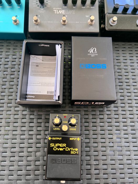 Vendo pedais Overdrive / fuzz / DI