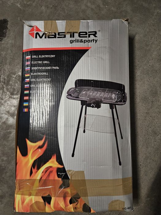 Grill elektryczny ogrodowy MASTER
