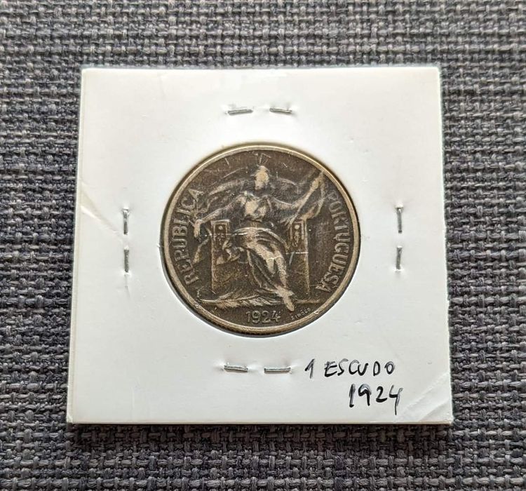 Moeda 1 escudo 1924
