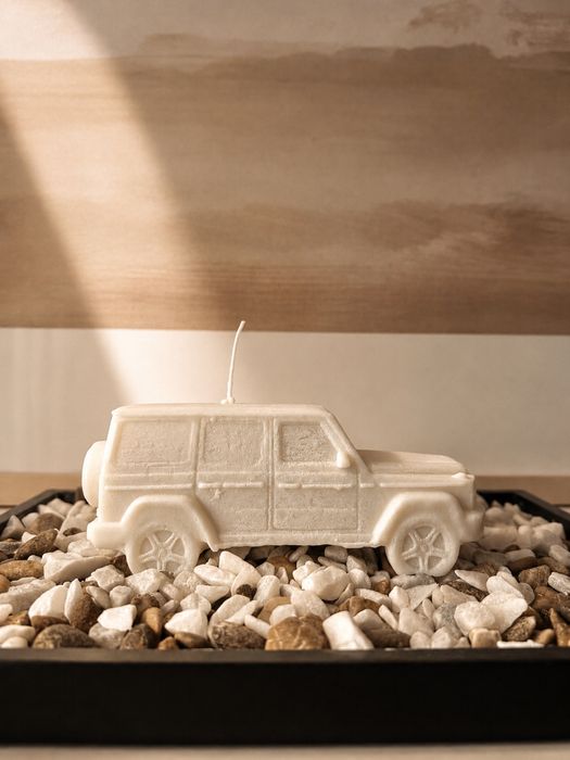 Vela Artesanal Inspirada no Mercedes G-Class (G-Wagen)