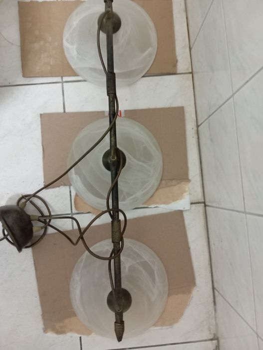 Lampy wiszące retro styl