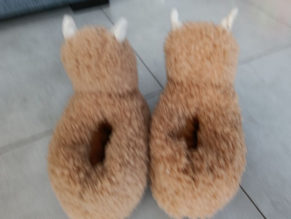 Kapcie Alpaca ciepłe miękkie pantofle Lama 38-41