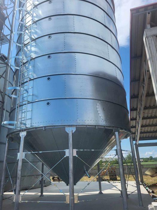 Silos Zbożowy Silosy Paszowe 110/135/155/177/220 t Nowe Producent