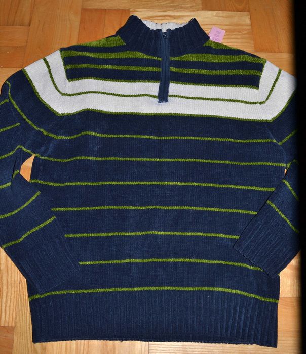110^ Big Star vintage ciepły sweter z suwakiem M