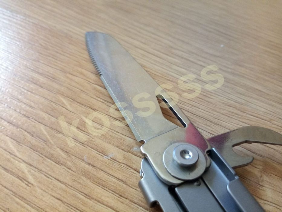 Мультитул 5в1: складной набор столовых приборов ложка/вилка/нож/штопор