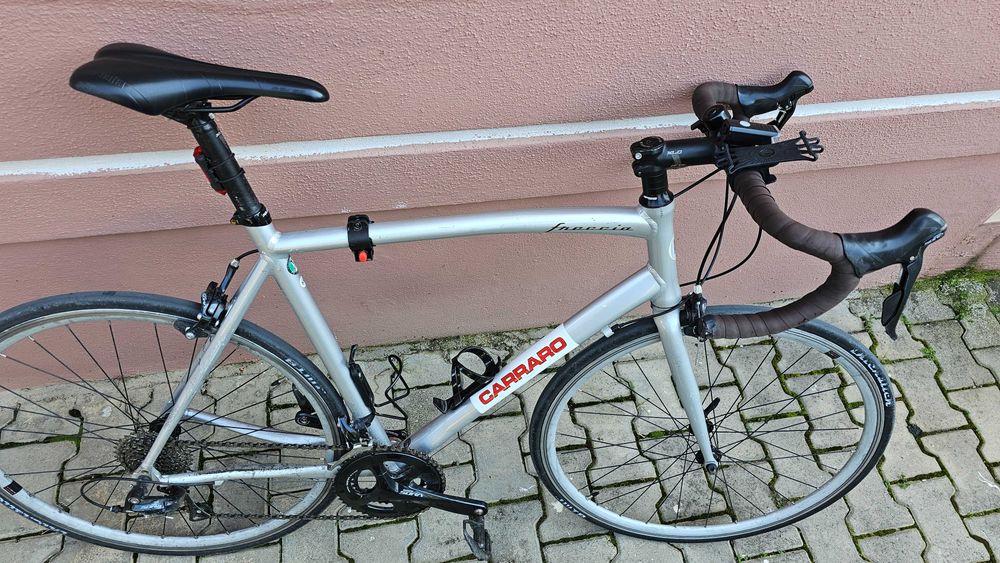 Bicicleta de Estrada Carraro Freccia – Tamanho XL 58cm – Shimano Sora