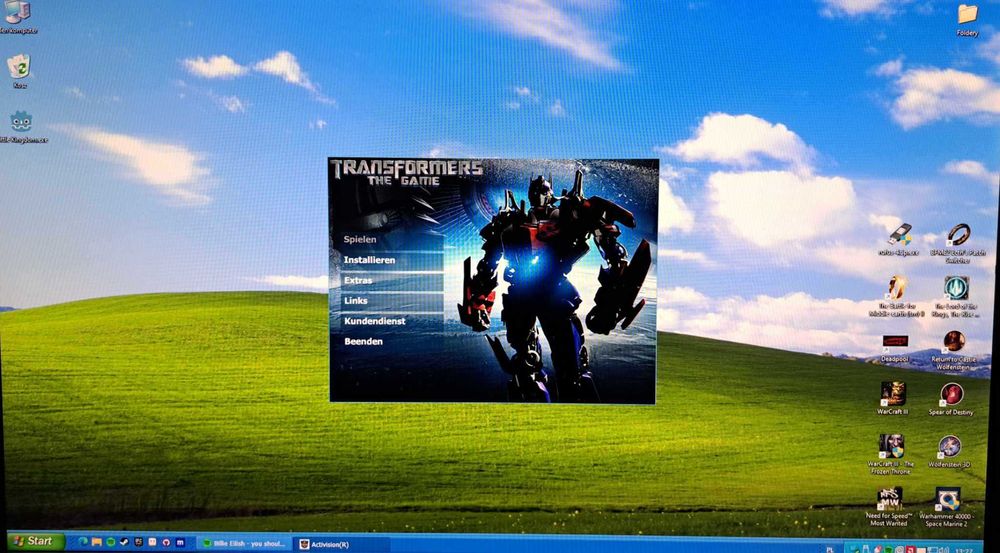 PC DVD ROM Transformers The Game - gra (j. niemiecki)