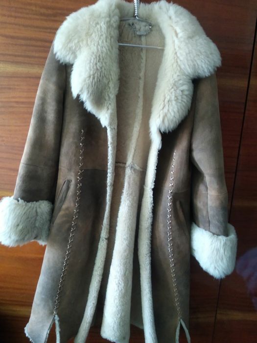 Дублёнка женская L