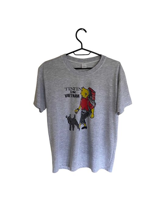 Tin Tin in Vietnam vintage t-shirt, rozmiar L, stan bardzo dobry