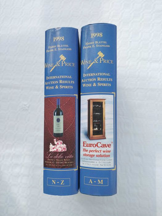 2 Volumes do Livro Wine & Price 1996
