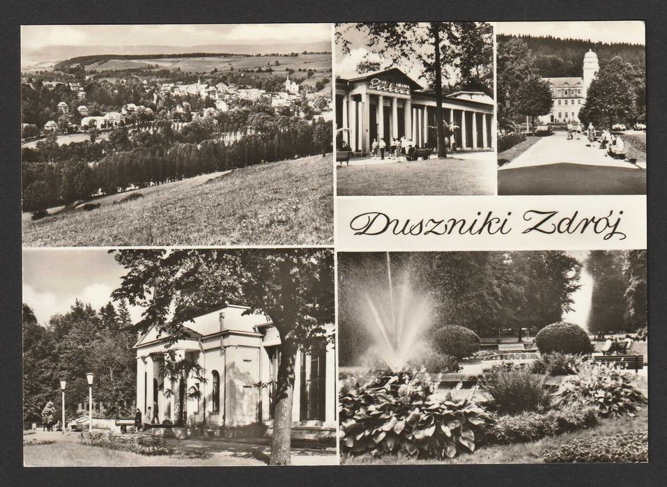 pocztówka -  DUSZNIKI ZDRÓJ  - MOZAIKA 5 - 1970 - bez obiegu