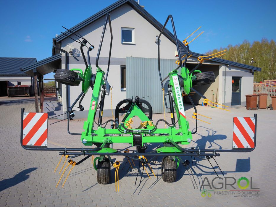 Przetrząsacz PWP 530 PWP 770 Pronar 5,3m 7,7m od ręki karuzelowy TALEX