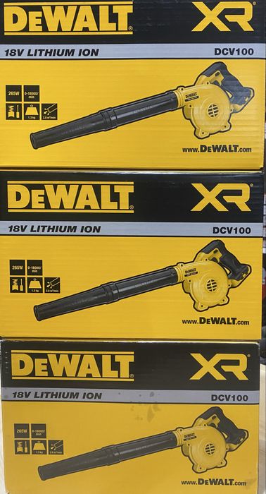 Повітродувка Dewalt DCV100 девальт нове