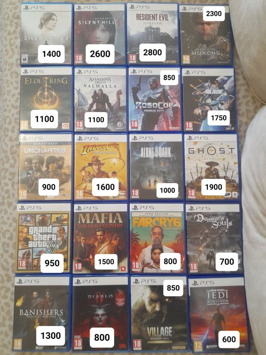 Комплектом або Поштучно диски для playstation