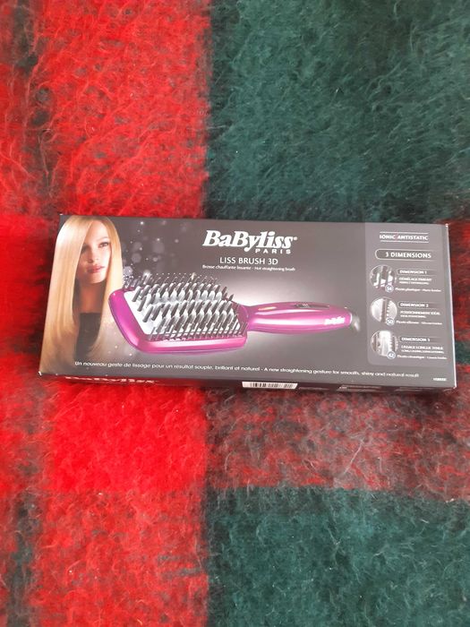 Loniczna szczotka do  wygładzania włosów  BaByliss HSB100E