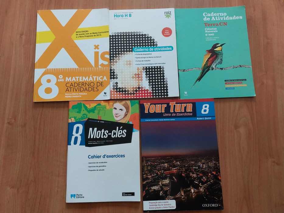 Livros/Manuais Escolares Usados - 5º ao 8º Ano