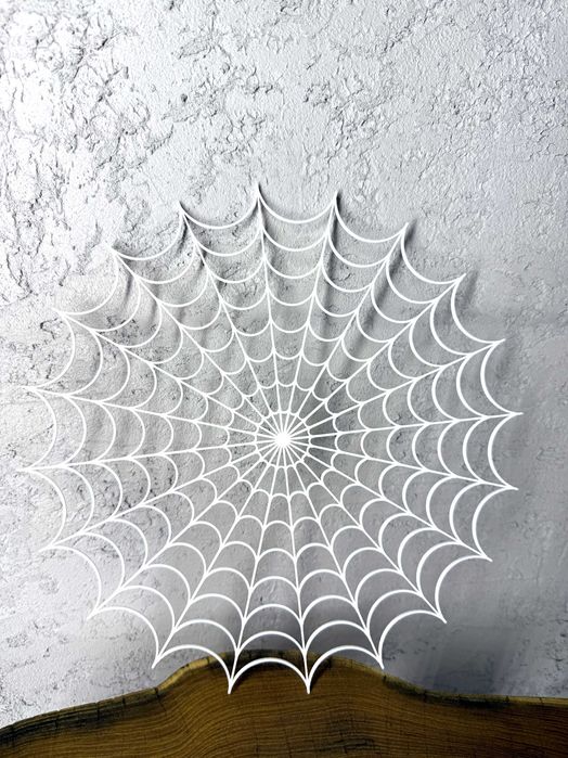 Pajęczyna 3D, Hallowen, ozdoba, dekoracja – Druk 3D