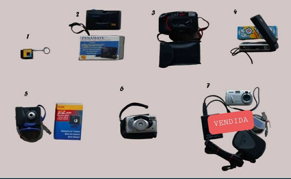 Collectors - 6 Cameras - also selling individually64551174659331120