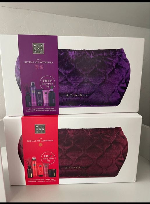 Rituals набір L сет в косметичці Sakura/Yozakura/Aurveda/Hammam