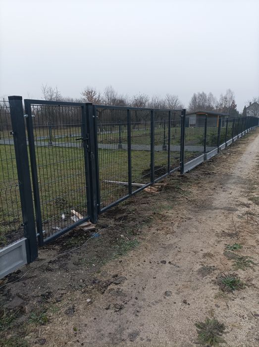 Montaż ogrodzeń Panelowe Siatka Betonowe
