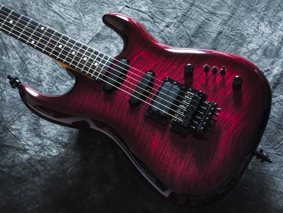 B.C. Rich STC-24B/PBU Transparent Purple Burst