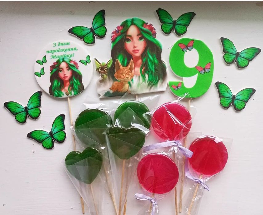 Їстівні картинки, фігурки, харчовий друк, вафельний друк,  цукровий др