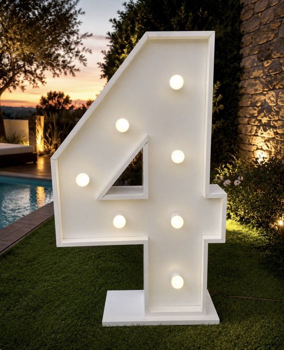 Números LEDS - Eventos, Festas, etc