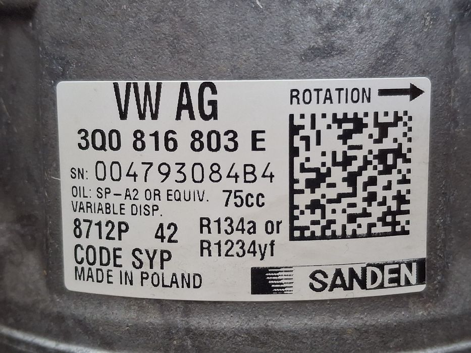 Compressor AC MAN TGE Van (UY_)