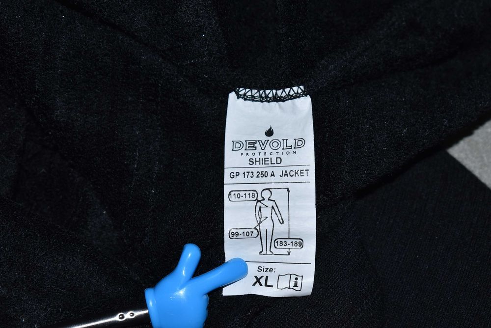 Devold Protection Shield Merino Wool Rozpinana Bluza XL