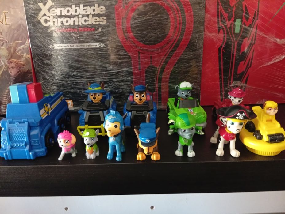 Conjunto de figuras patrulha pata