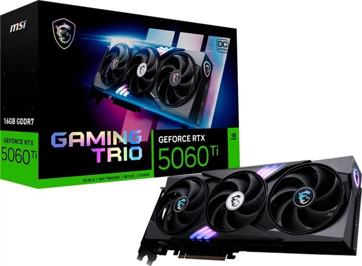 Msi RTX 5060Ti 16GB GAMING Trio OC