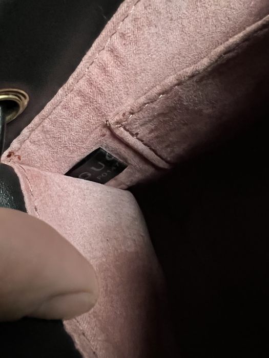 Кожаный рюкзак Gucci оригинал номерной в идеальном состоянии