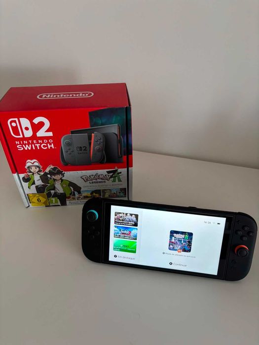 Nintendo Switch 2 em excelente estado, praticamente como nova.