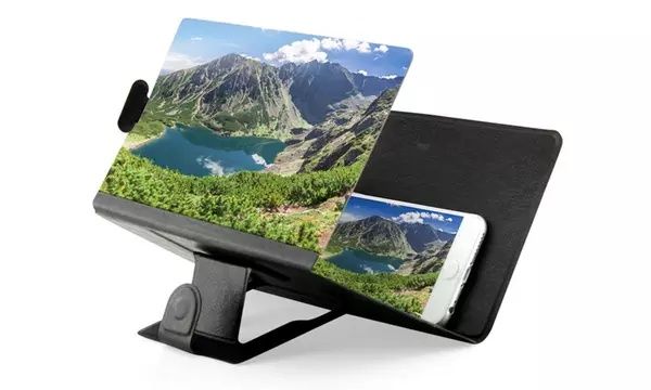 Ecran amplificador para telemóveis