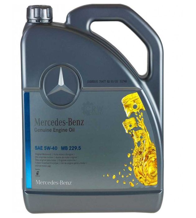 Моторна олива Mercedes