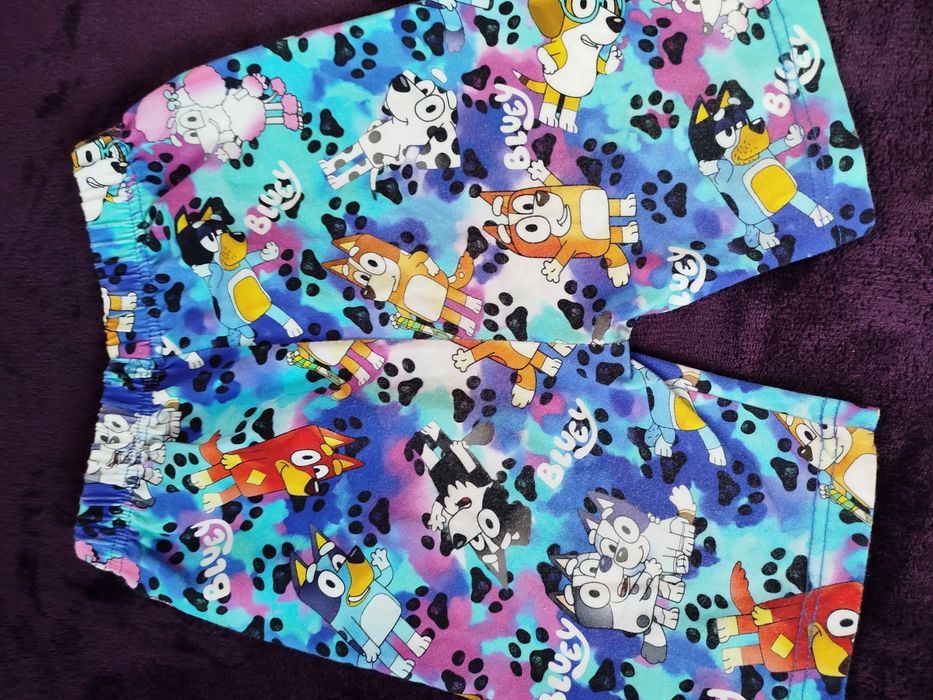 Spodenki 134 BLUEY I BINGO szczupłe