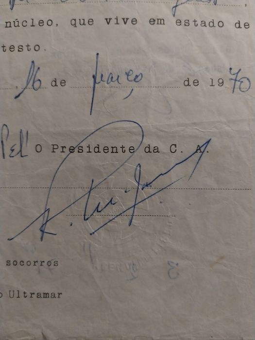 Liga dos combatentes -Guia atestado -combatente da Grande Guerra